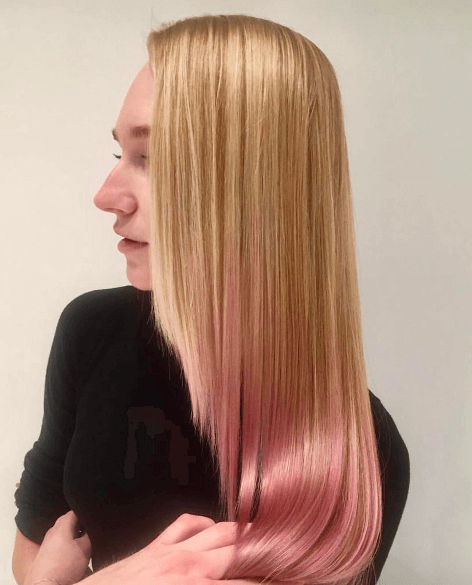 dip-dyed-rose-gold-hair-redken