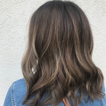 fair skin cool undertone chestnut brunette haircolor redken