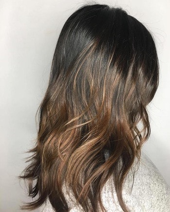 medium skin warm undertone mocha brunette hair color