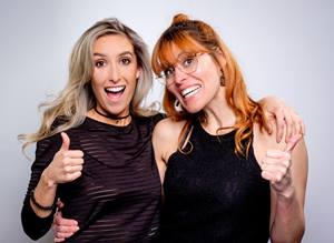 DJ Miss Shelton & Catherine Allard
