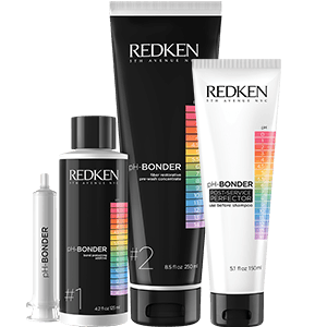 Redken pH-Bonder haircolor bonding system.