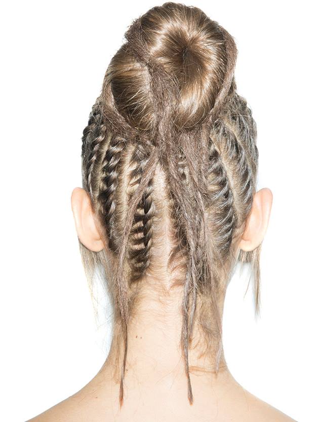 How To Make A Hair Bun Tribal Bun Hair Tutorial Redken