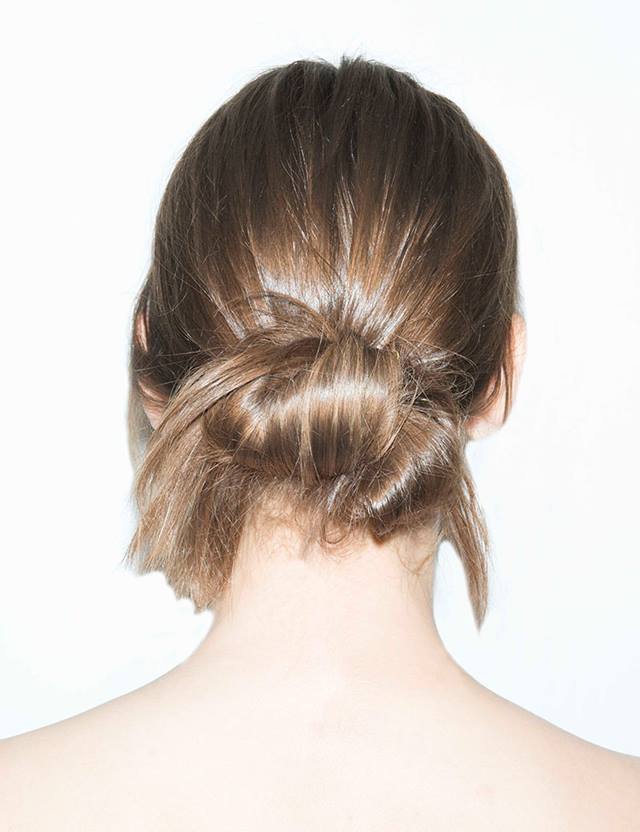 Updo Hairstyles Sophisticated Hair Knot Redken