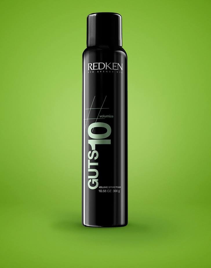 Hair Styling Mousses: Guts 10 Volume Spray Foam | Redken