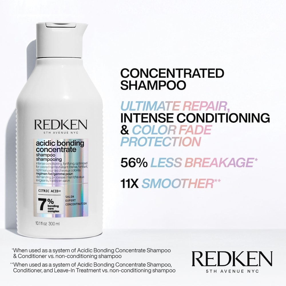 Shampooing Acidic Bonding Concentrate pour Cheveux Abîmés