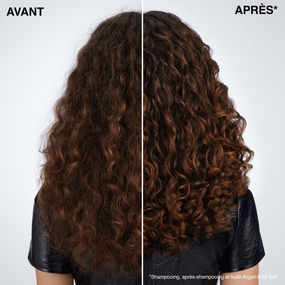Huile capillaire All Soft Argan-6 pour Cheveux Secs et Abîmés 