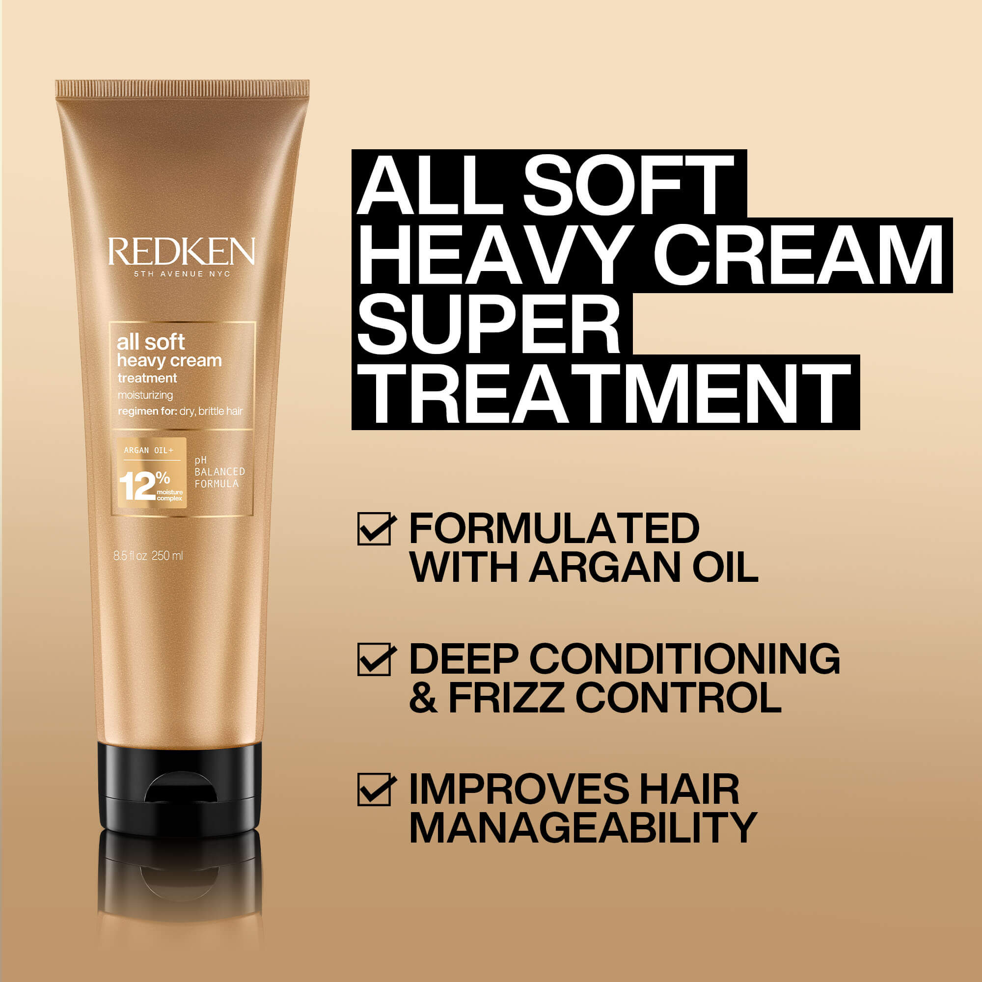 Redken All Soft Heavy Cream benefits