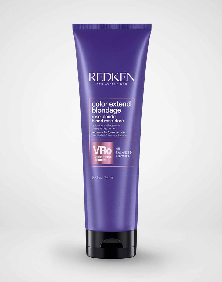 Color Extend Blondage Color Depositing Mask for Rose Blonde Hair Color ByRedken