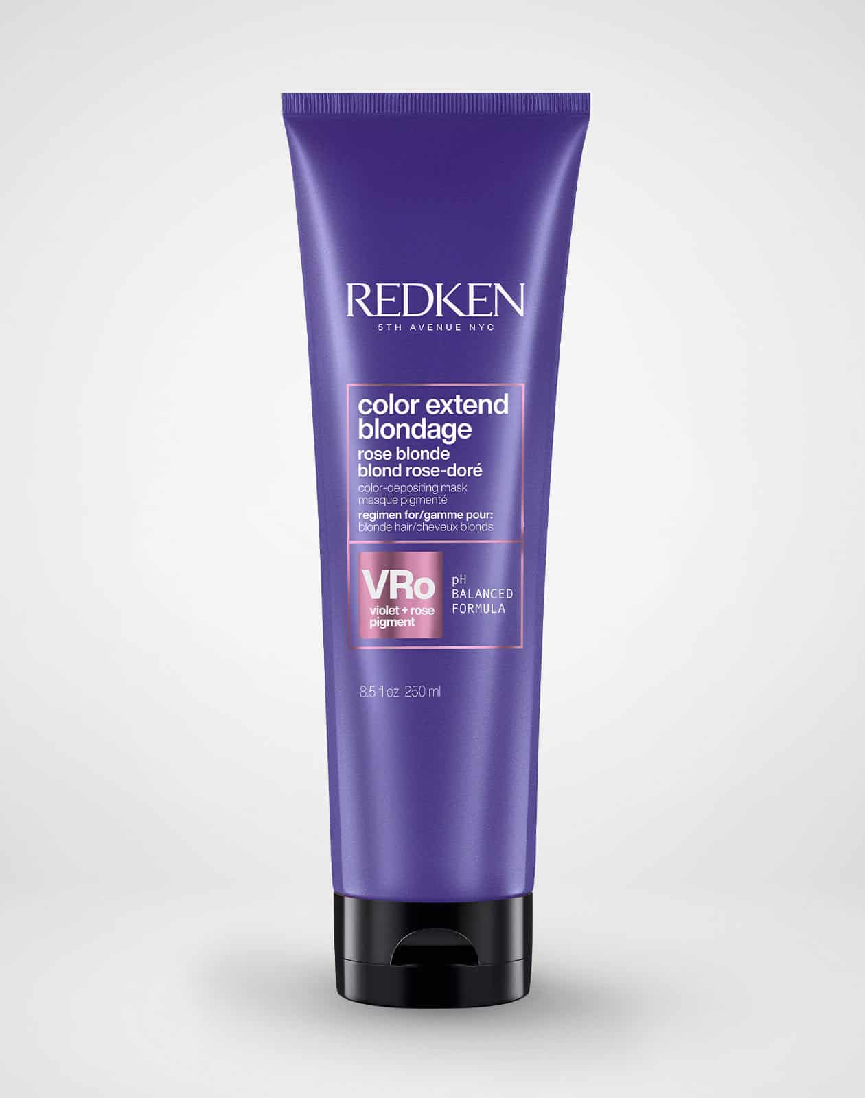 Color Extend Blondage Color Depositing Mask for Rose Blonde Hair Color ByRedken
