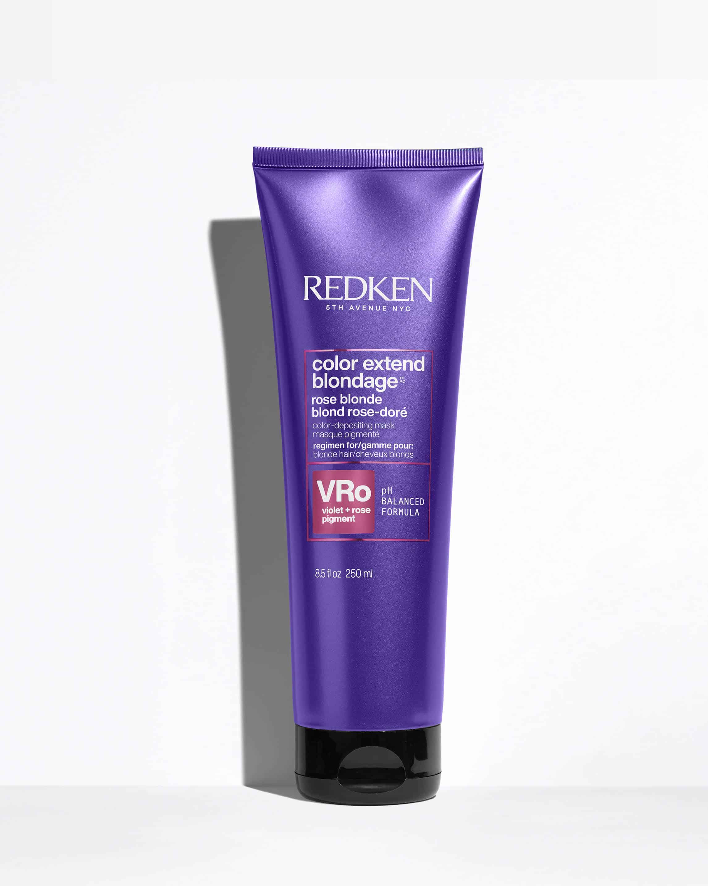 Color Extend Blondage Color Depositing Mask for Rose Blonde Hair Color ByRedken