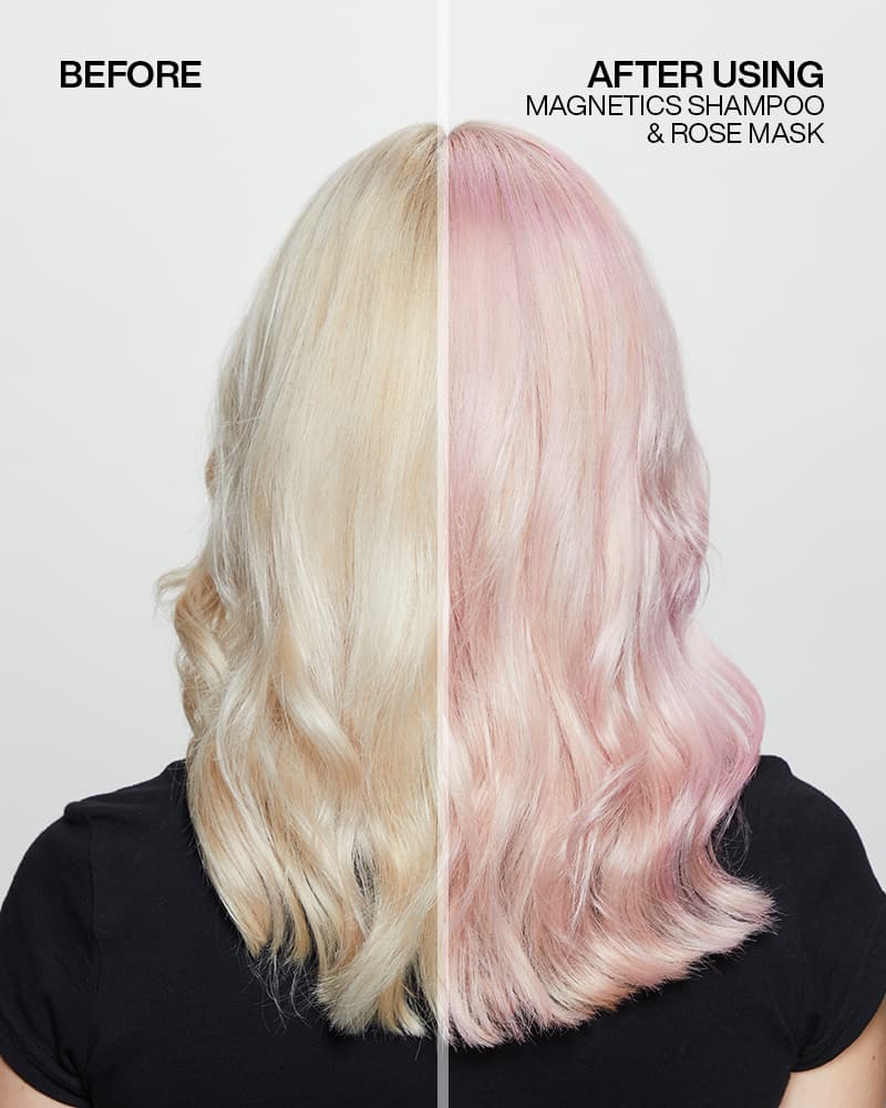 Masque Depose de Couleur Blondage Color Extend pour la Couleur des Cheveux Blond Rose