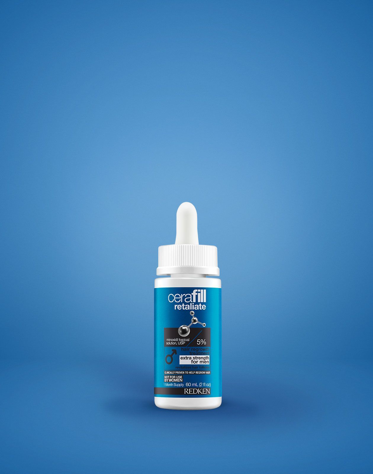 Cerafill Minoxidil Topical Solution For Men, USP ByRedken