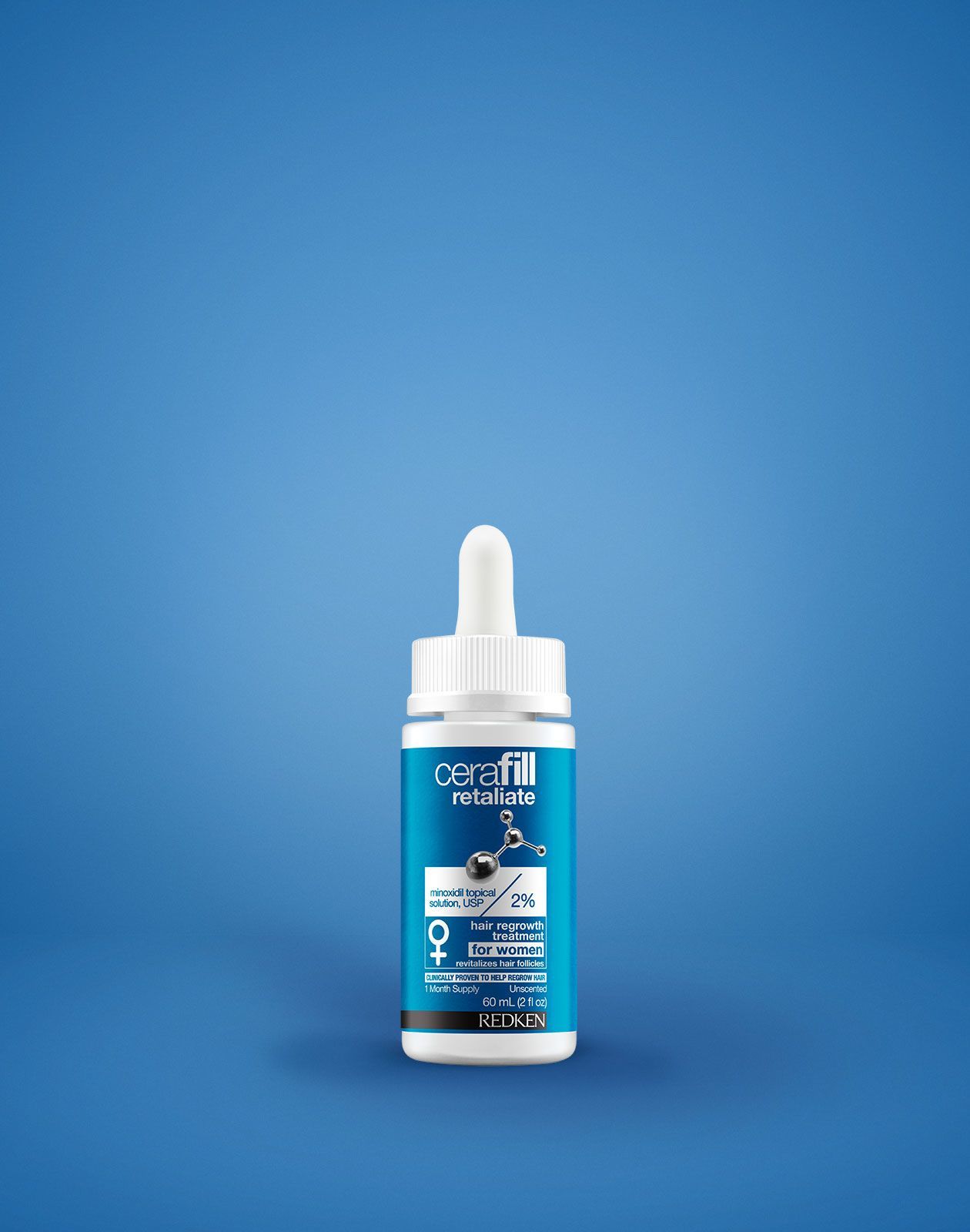 Cerafill Minoxidil Topical Solution For Women, USP ByRedken