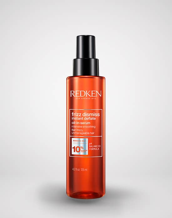 Frizz Dismiss Instant Deflate Oil In Hair Serum Redken CA