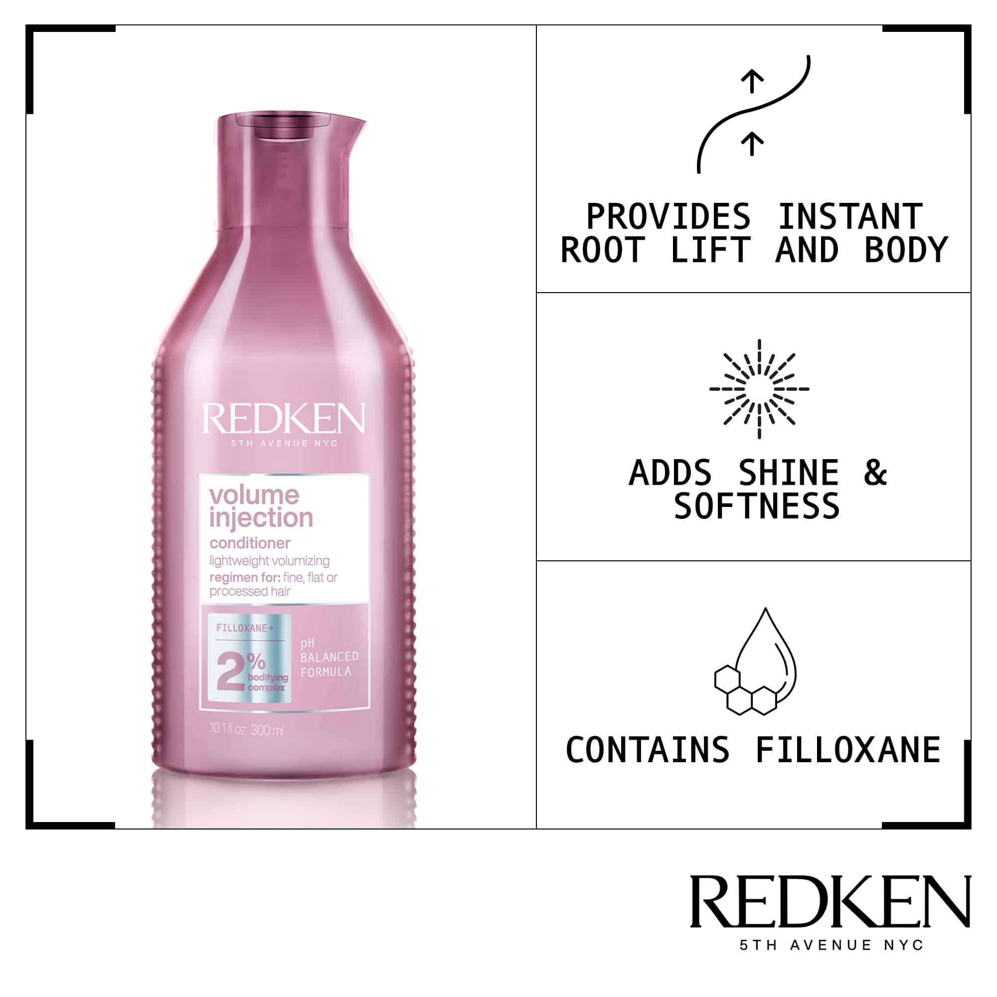 Après-Shampooing Volume Injection