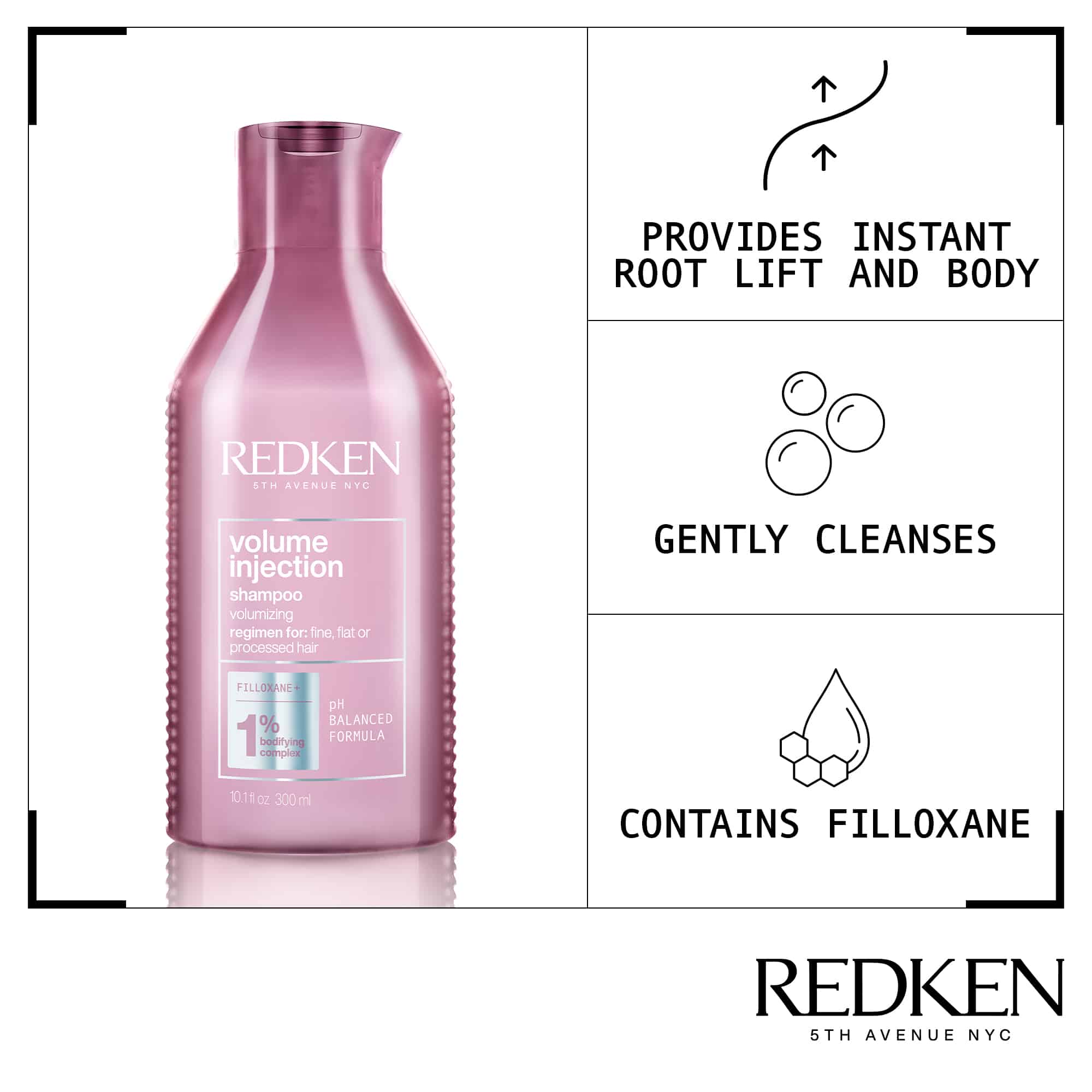 Volume Injection Shampoo ByRedken