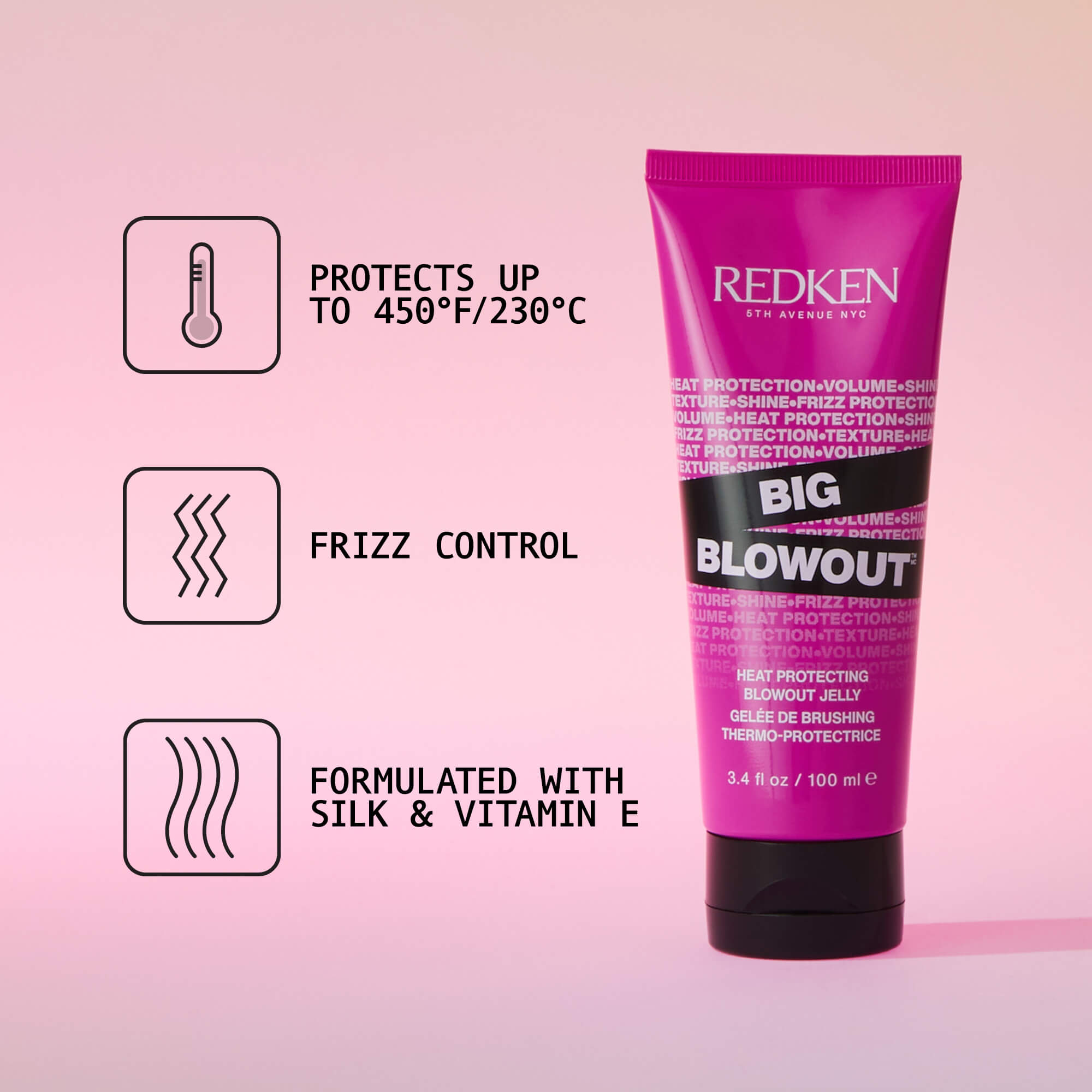 Redken Big Blowout benefits