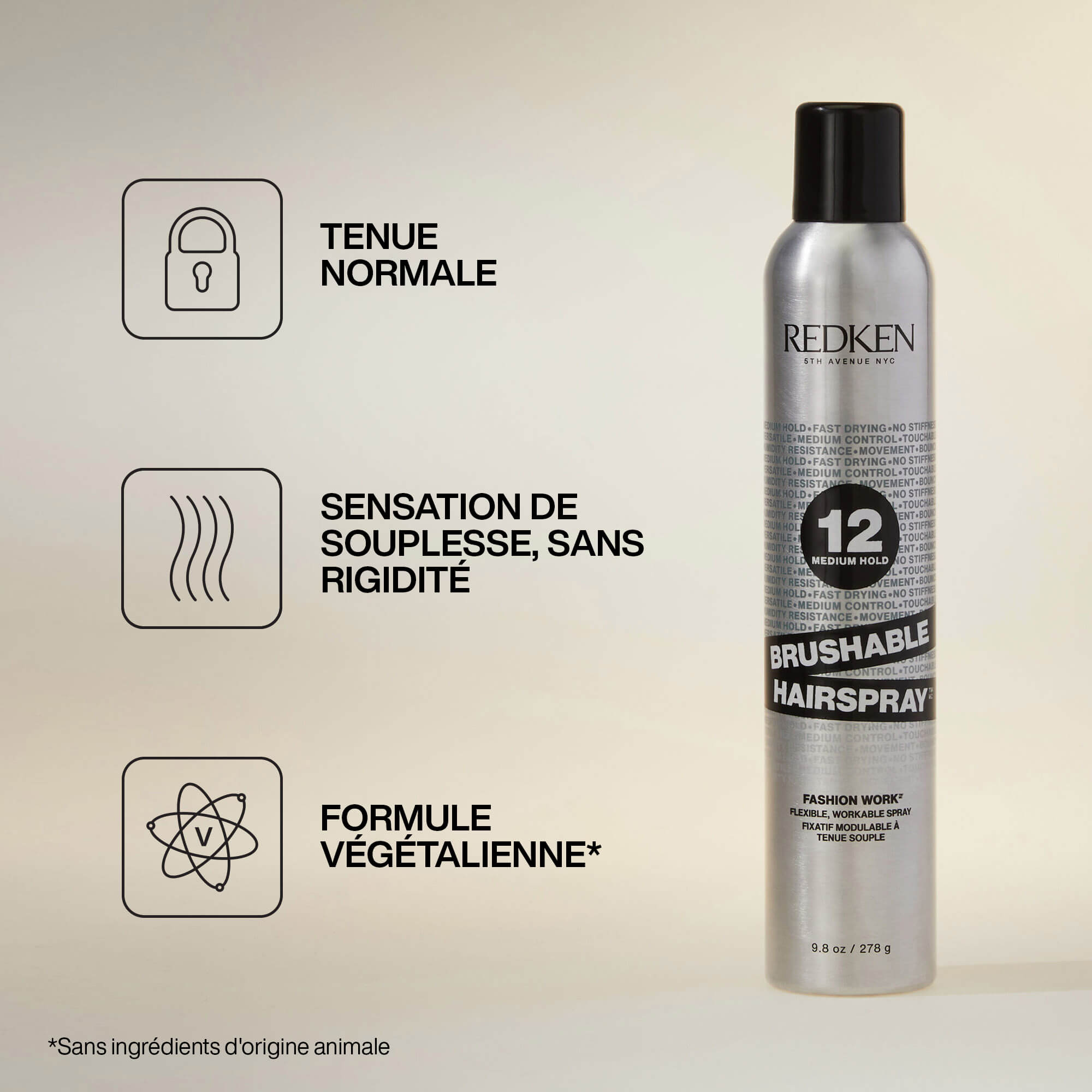 Bénéfices du spray fixatif Brushable