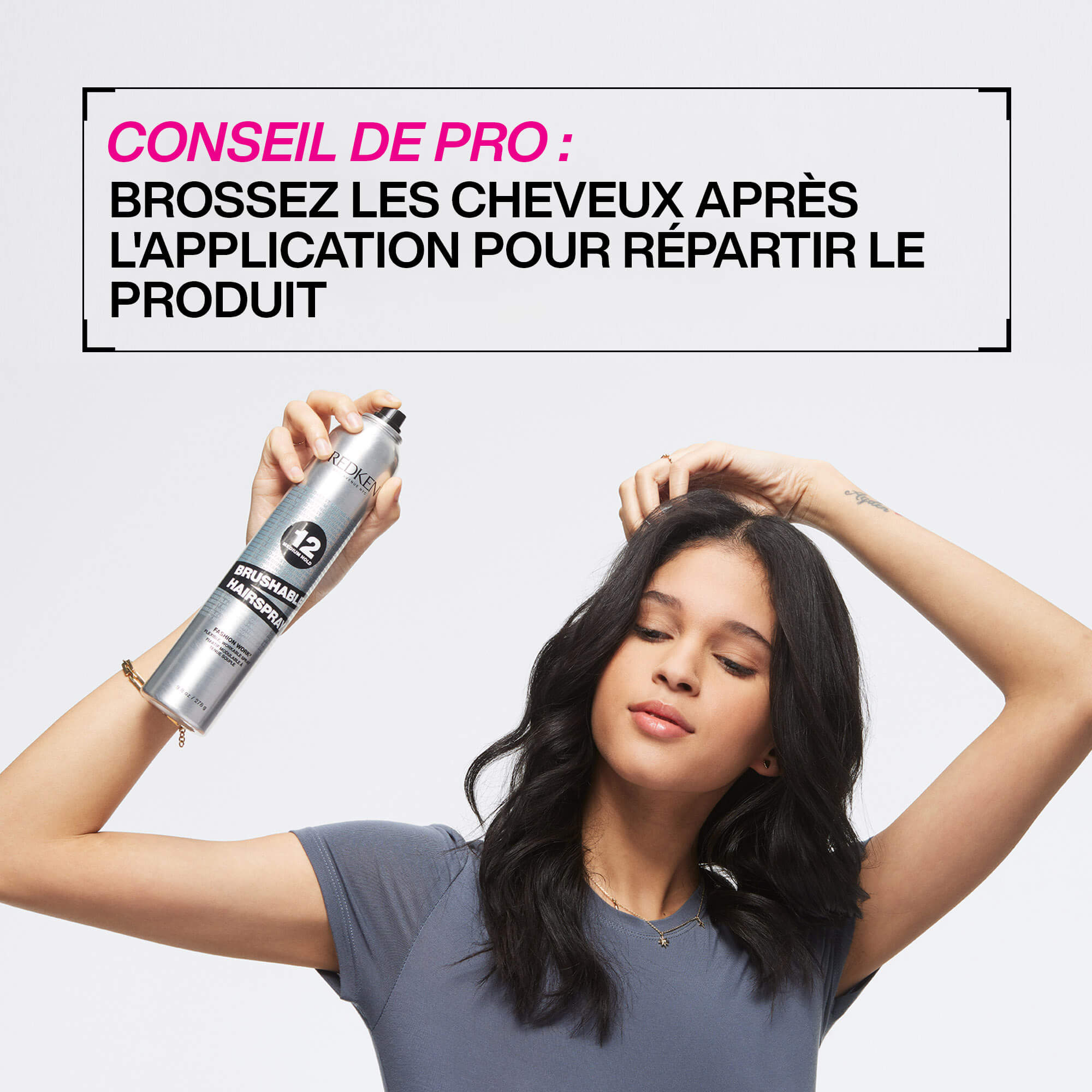 Pro tip du spray fixatif Brushable