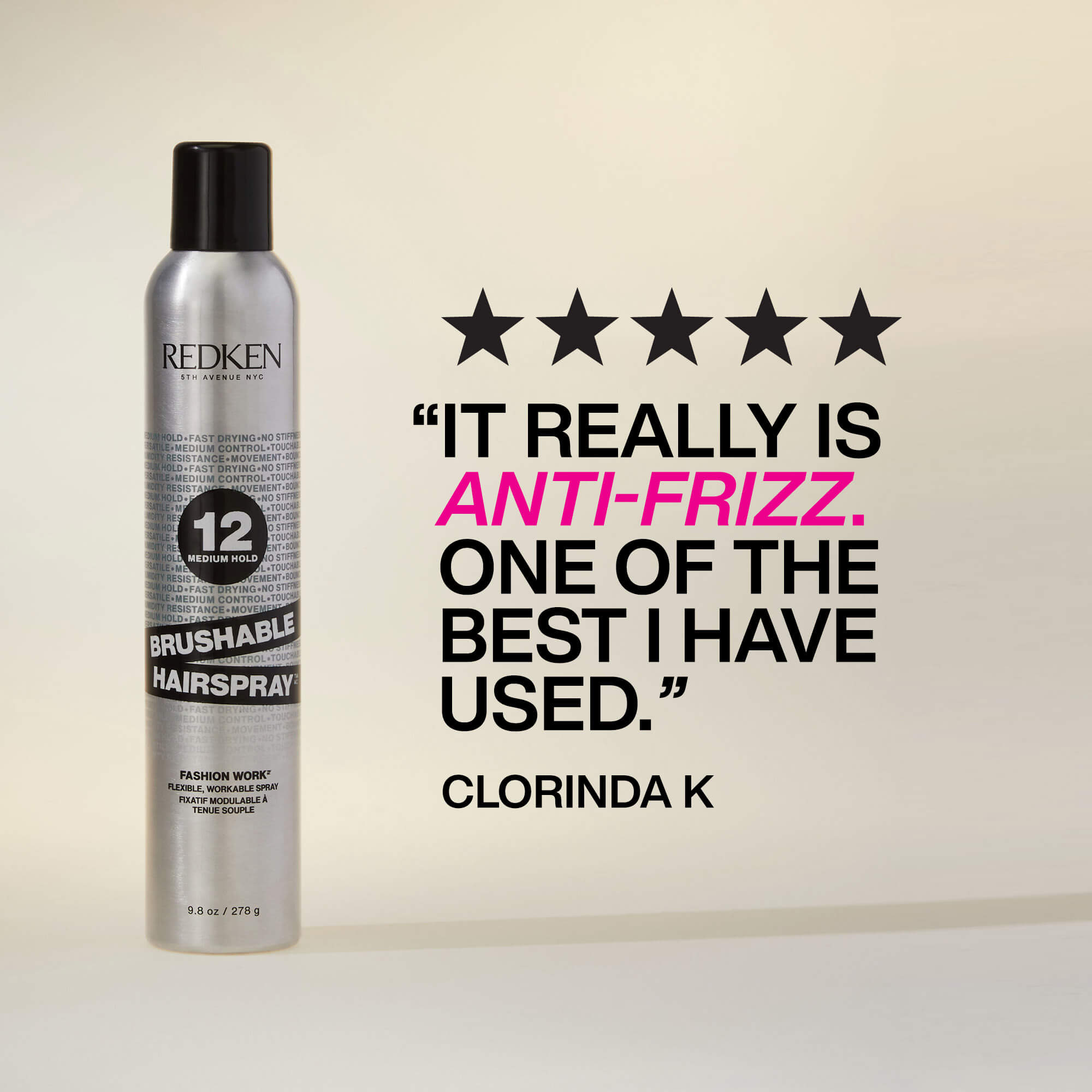 Brushable Hairspray review