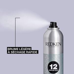 Texture du spray fixatif Brushable