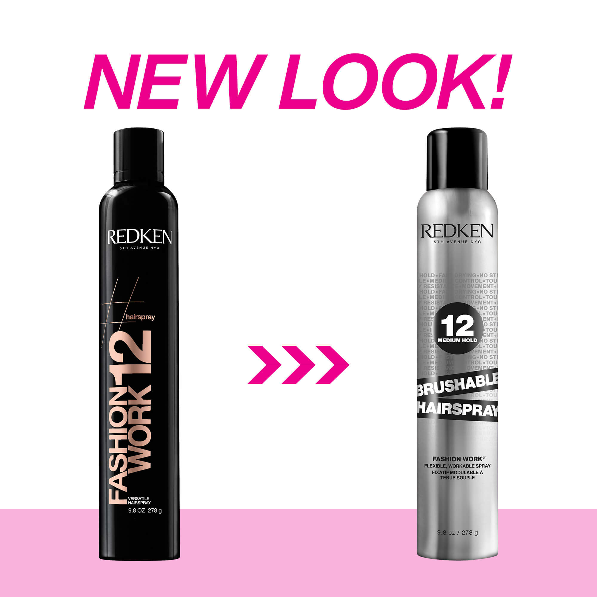 Brushable Hairspray this to that