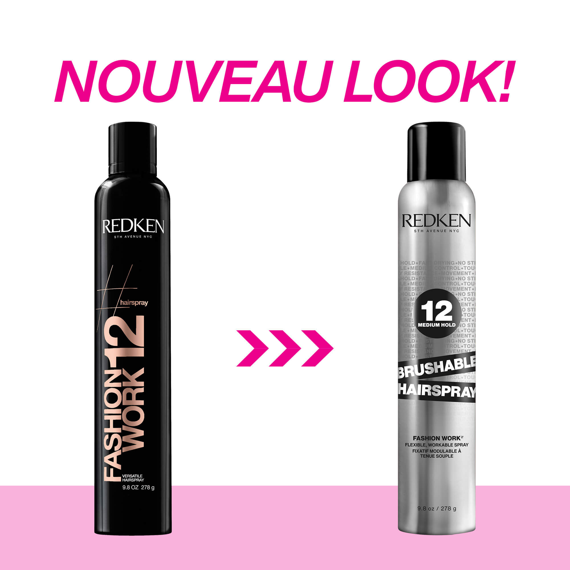 Nouveau look du spray fixatif Brushable