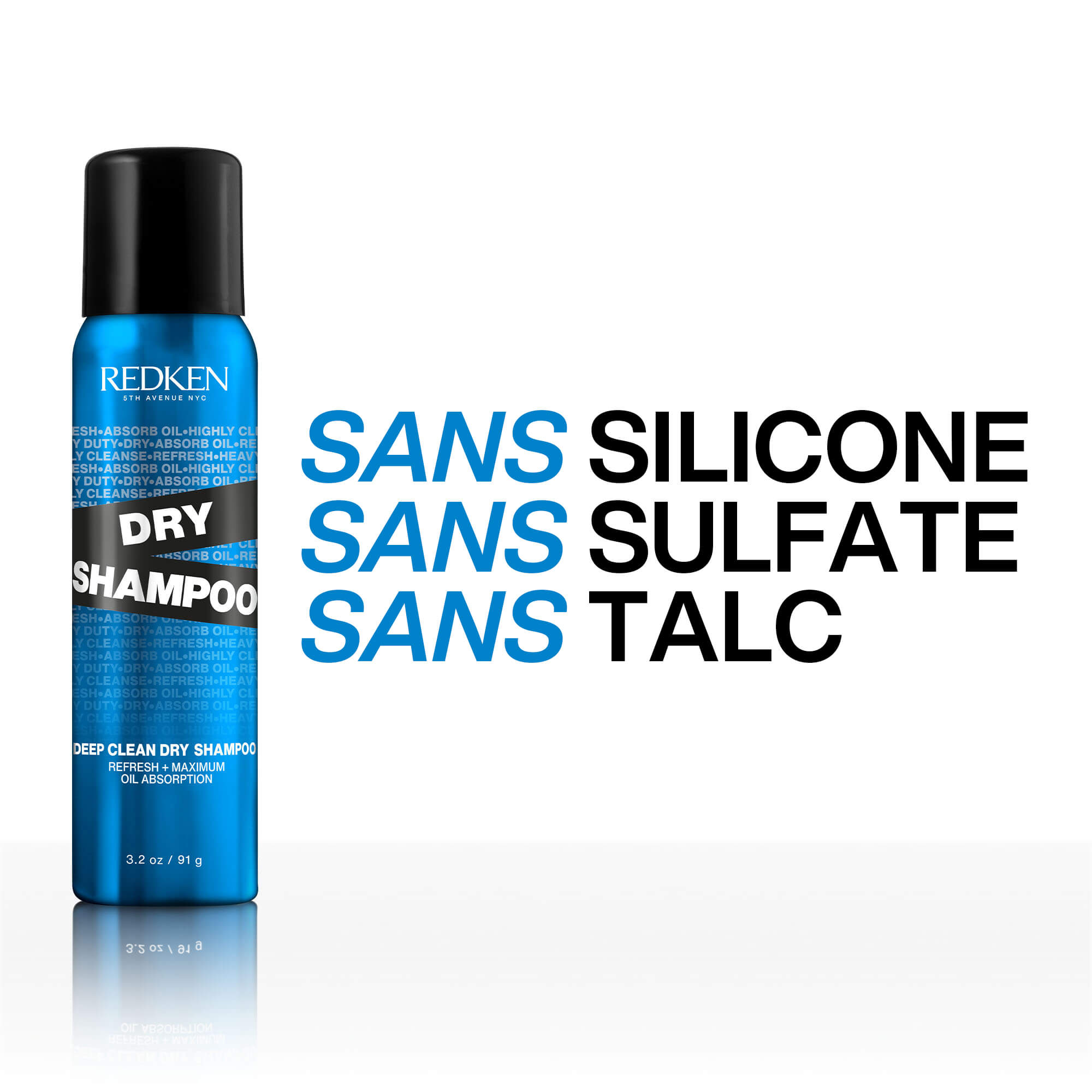 Bénéfices du Shampooing sec Deep Clean