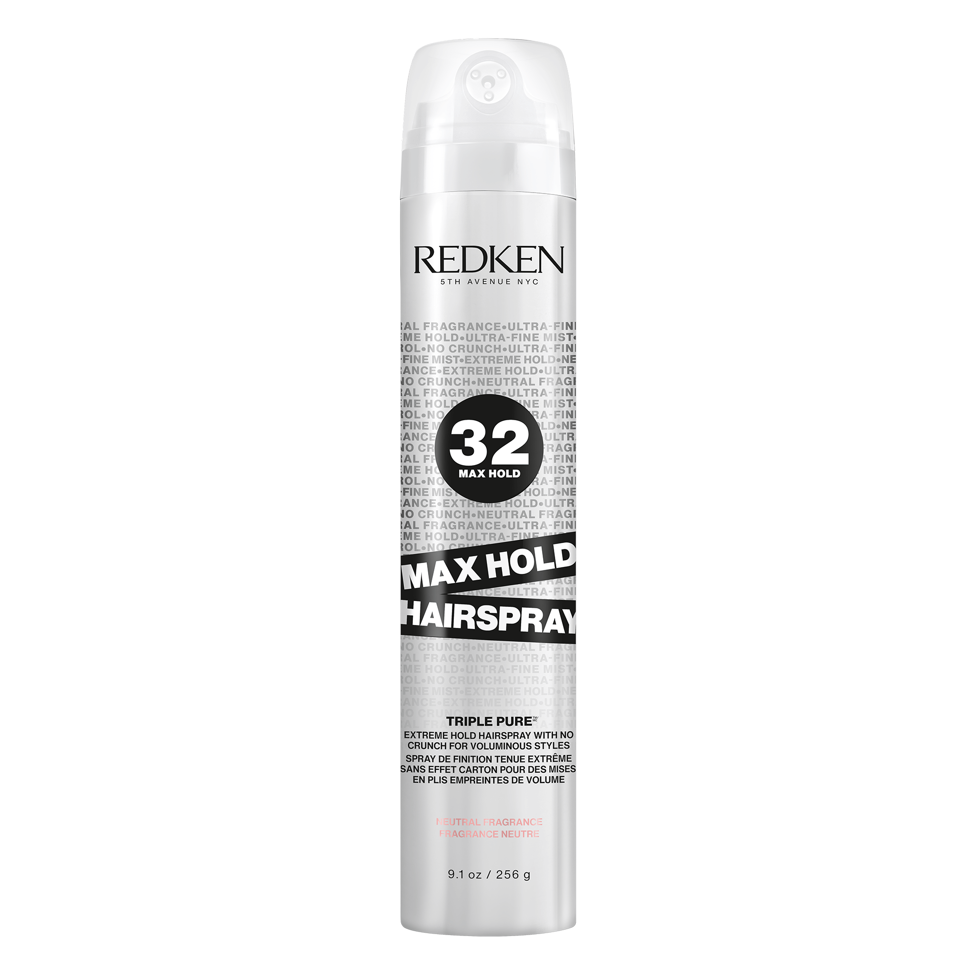 Triple Pure 32 Volumizing No Scent Hairspray Redken Canada