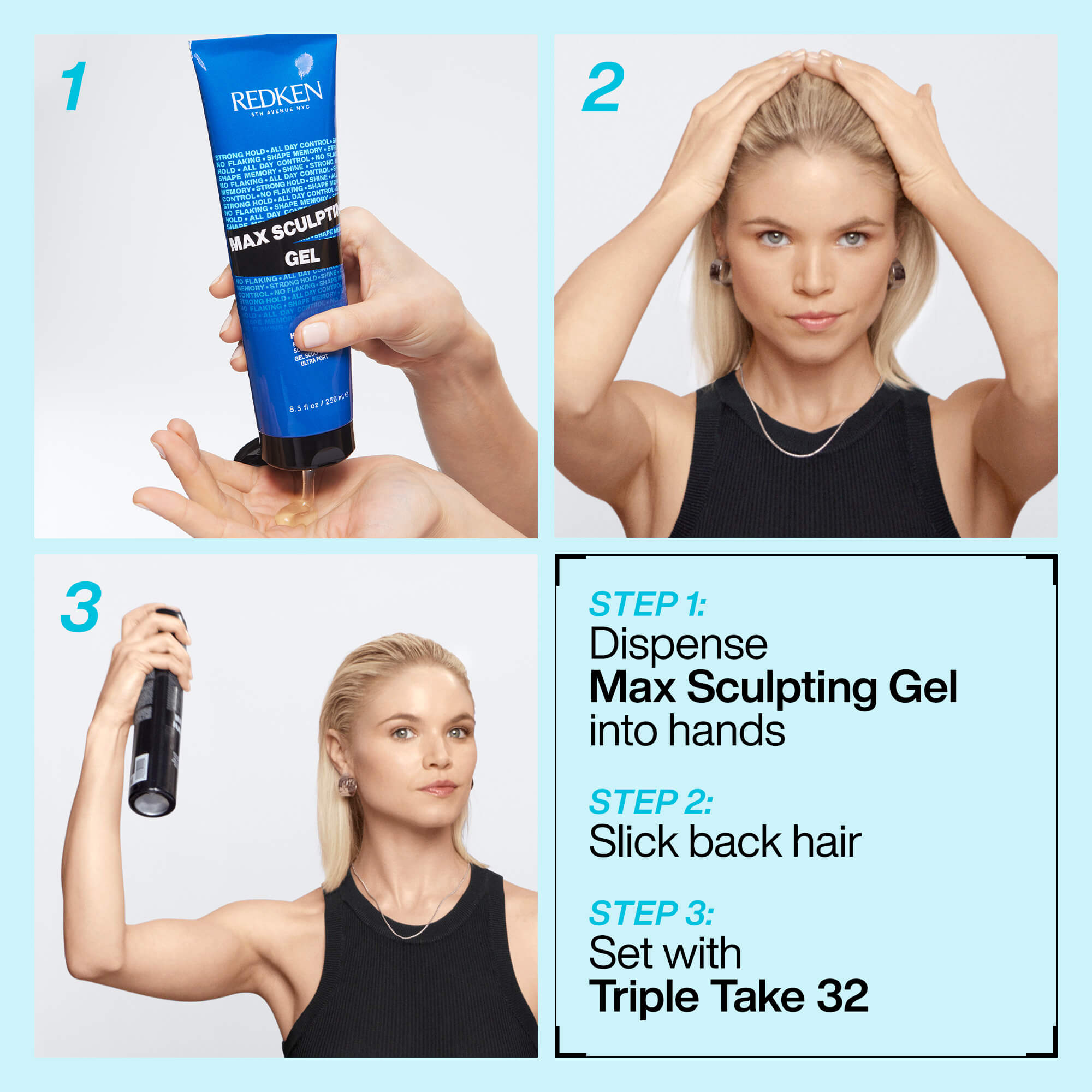 Max online hair gel