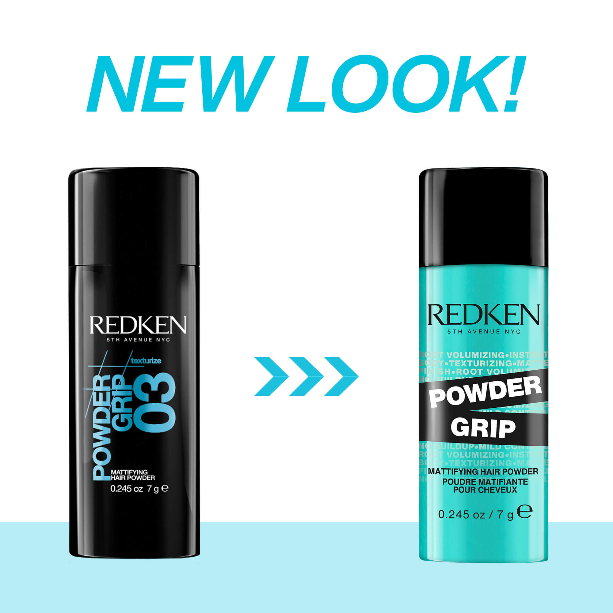 Powder Grip: Root volumizing & texturizing hair powder this to that