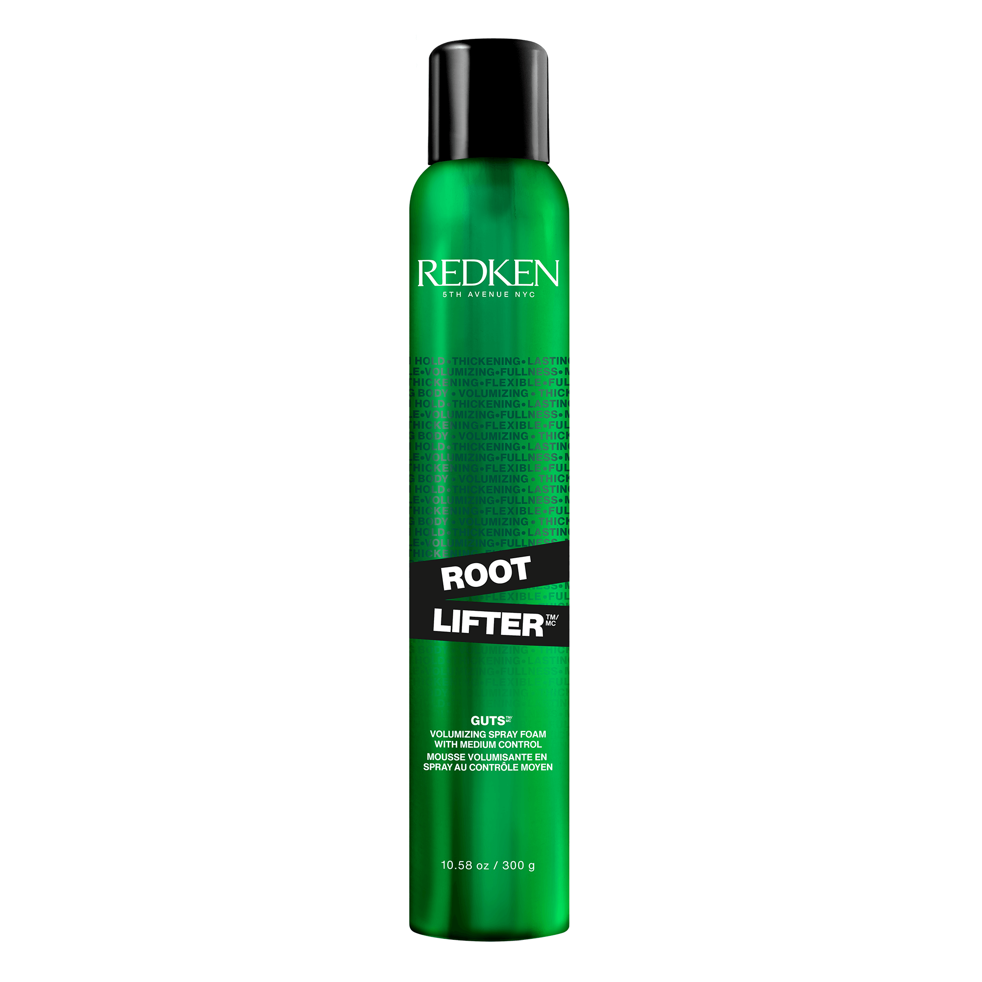 Spray mousse outlet for hair