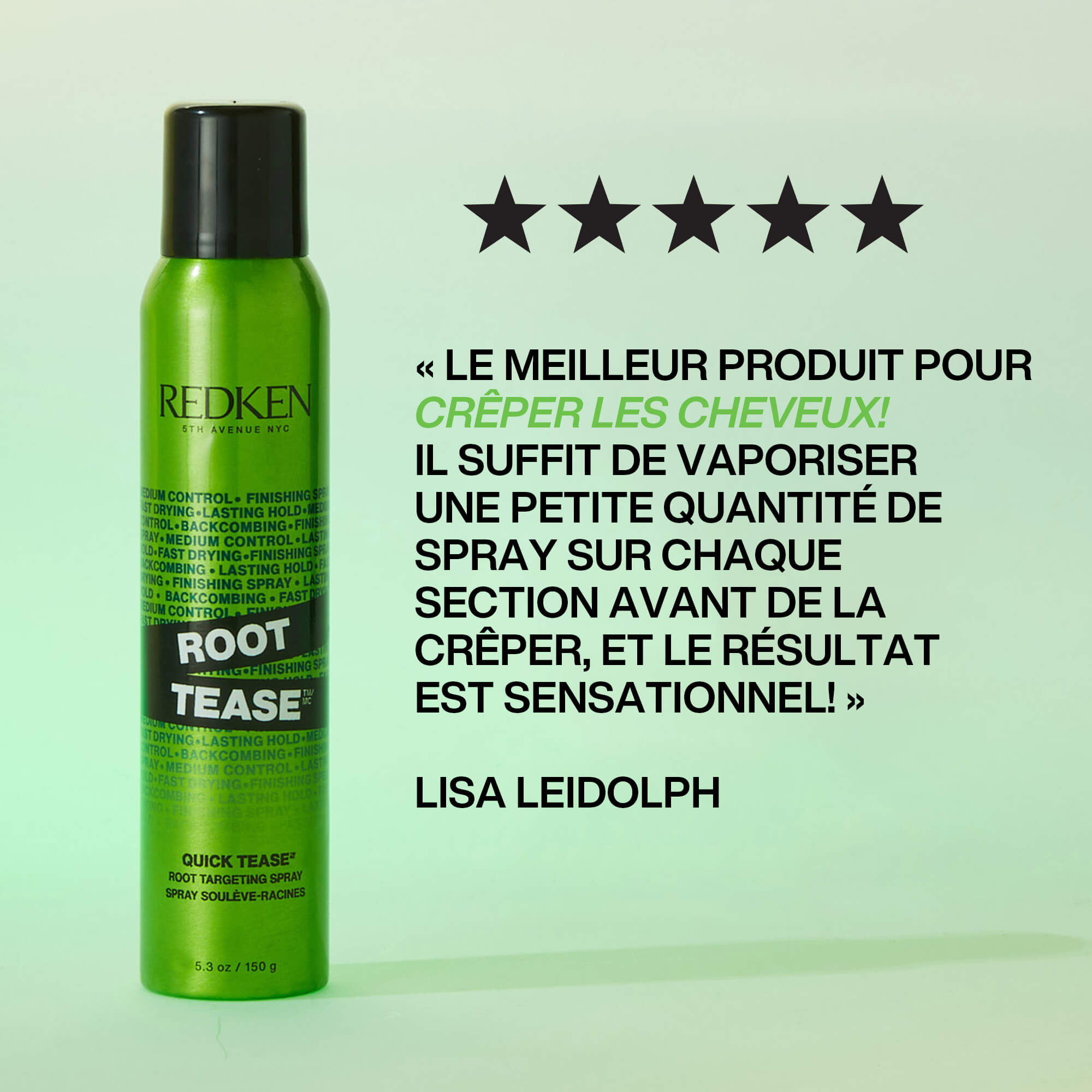 Évaluation du spray de finition Root Tease