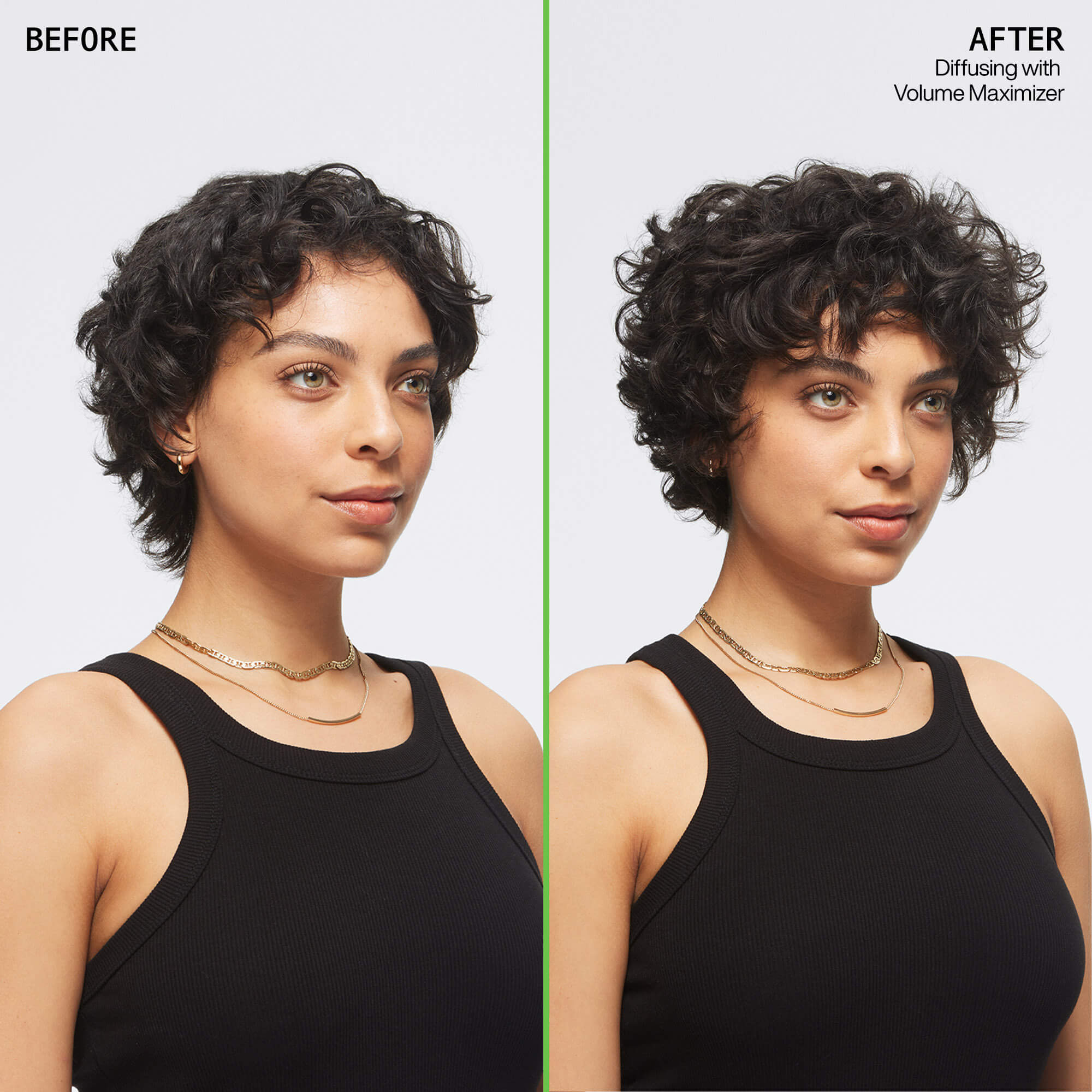Redken Volume Maximizer before and after results