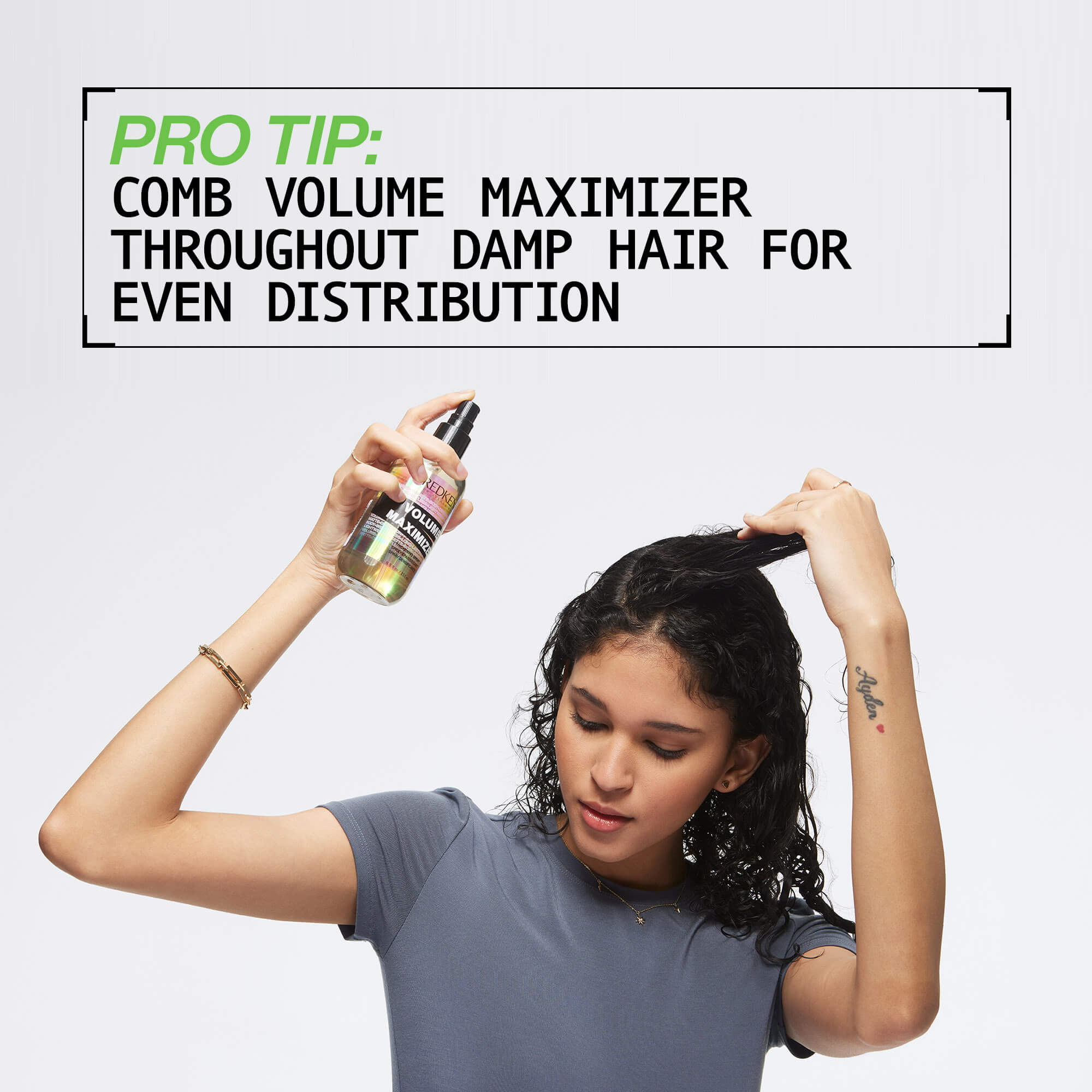 Redken Volume Maximizer pro tip