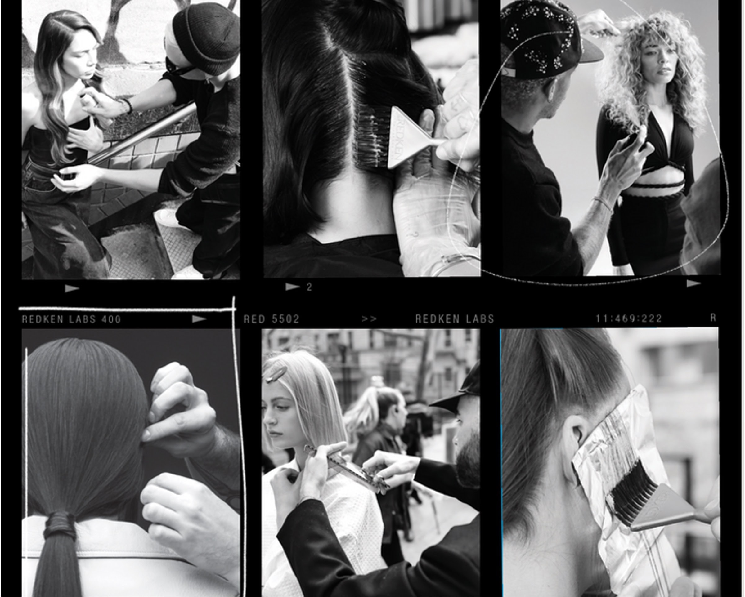 Redken Artists Collage