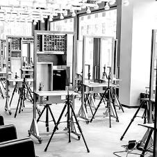 Stations backstage